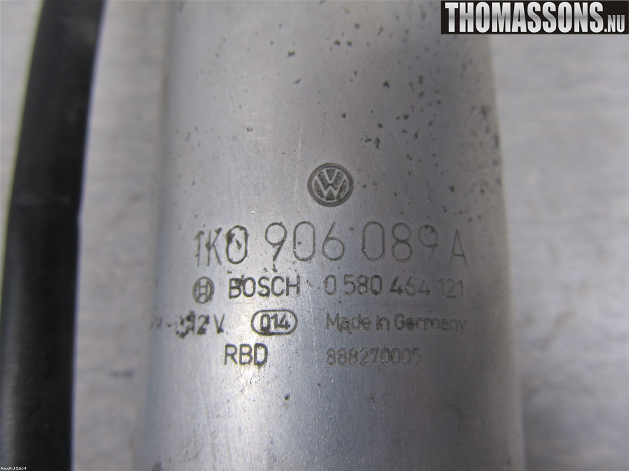 Volkswagen VW PASSAT CC 08-16 Drivstoffpumpe Fødepumpe El