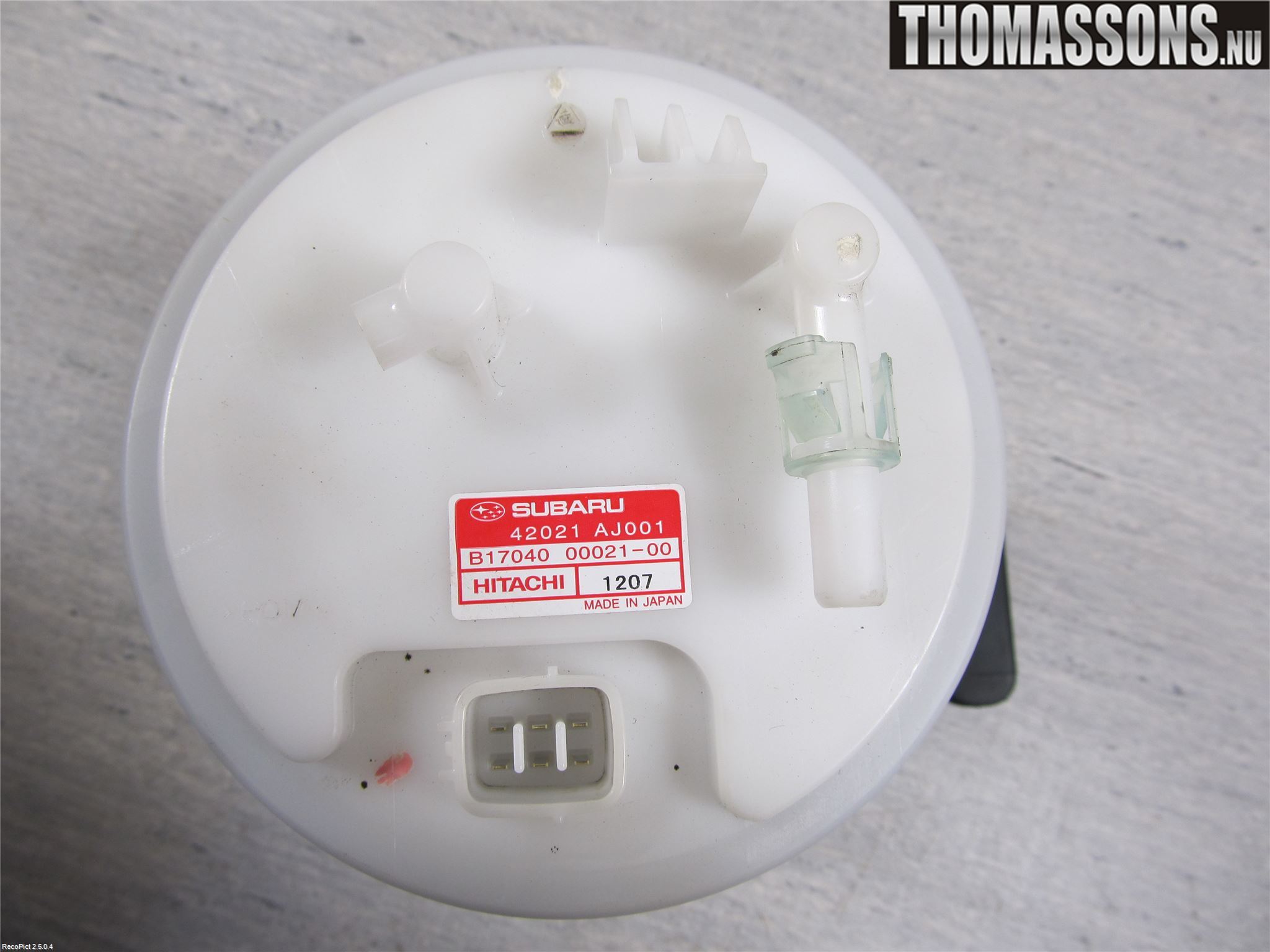 Subaru LEGACY 10-14 Drivstoffpumpe Fødepumpe El
