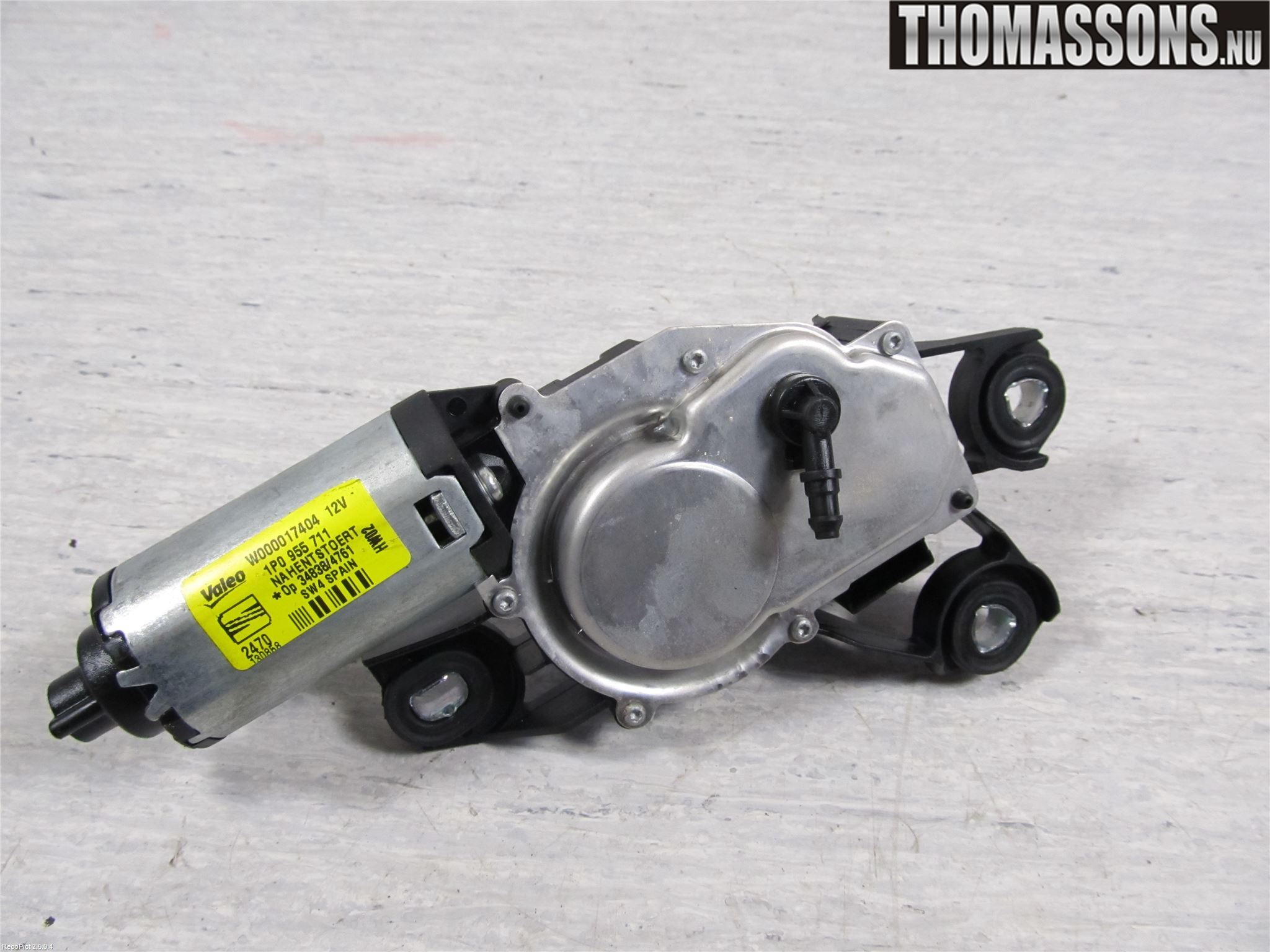 Seat LEON 06-12 Viskermotor Bakluke
