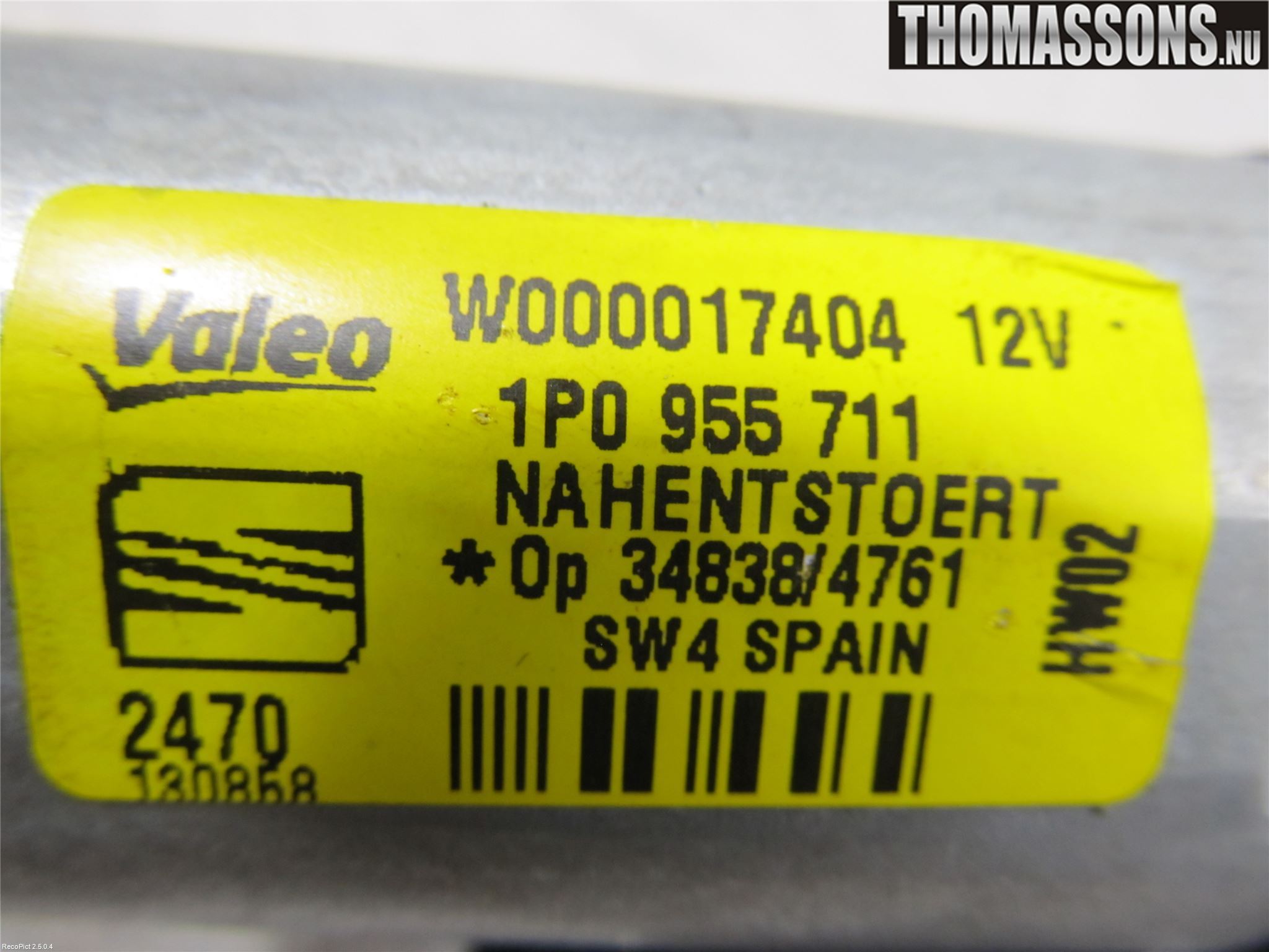Seat LEON 06-12 Viskermotor Bakluke