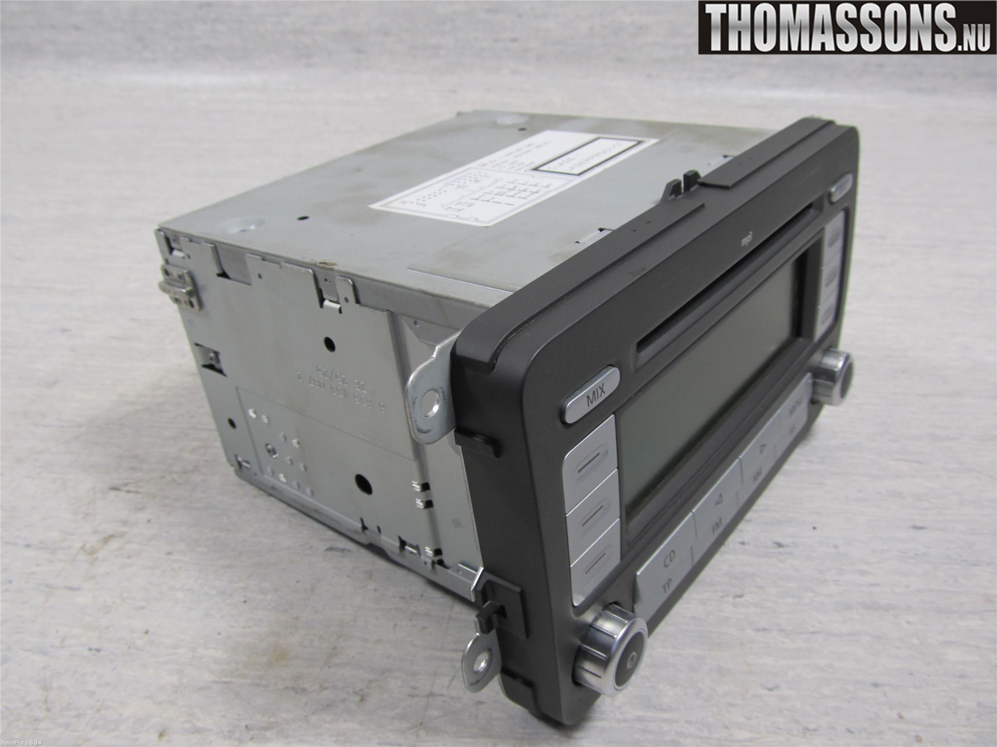 Volkswagen VW GOLF V 04-09 Stereo Radio Med Cd