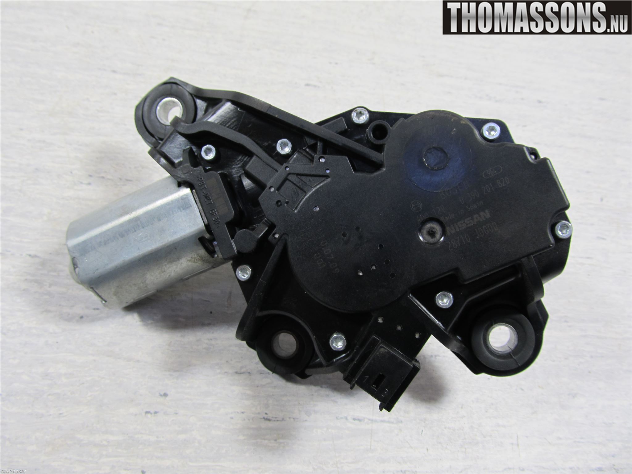 Nissan QASHQAI   07-10 Viskermotor Bakluke