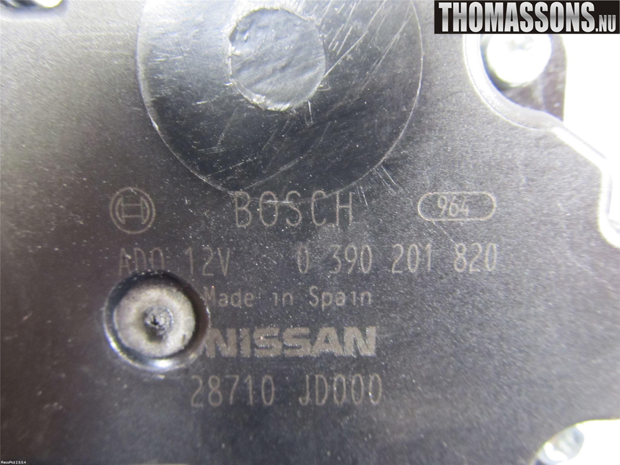 Nissan QASHQAI   07-10 Viskermotor Bakluke