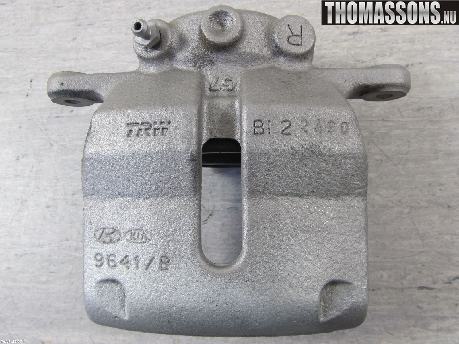 Kia VENGA 10-19 Bremsecaliper Foran Høyre