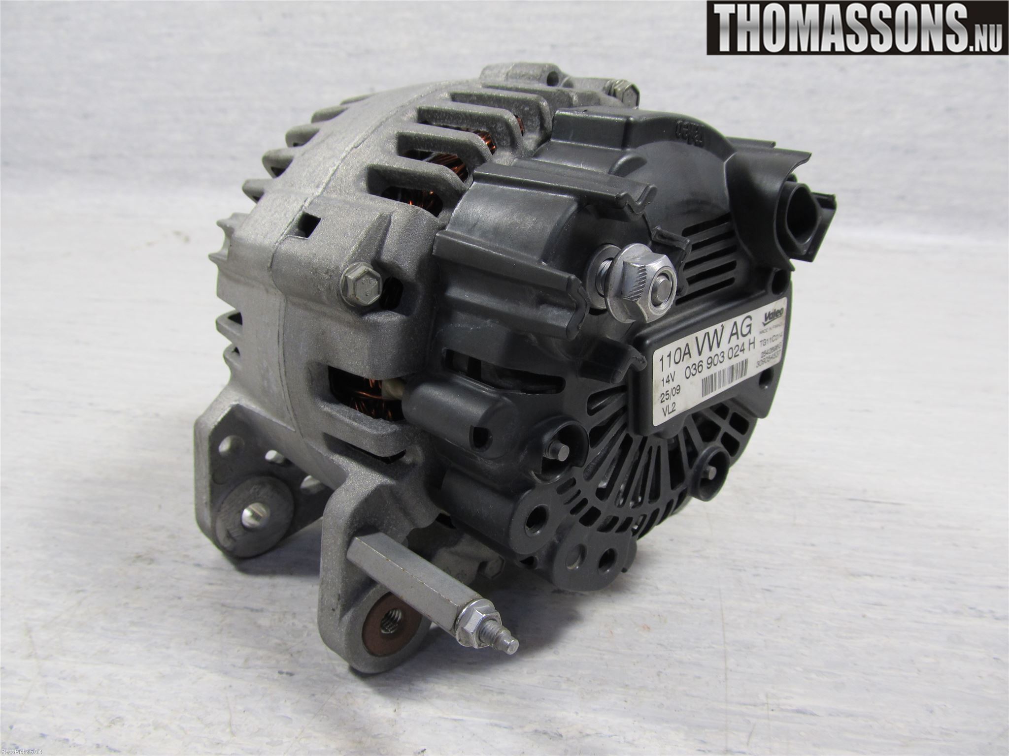 Volkswagen VW POLO 10-17 Dynamo