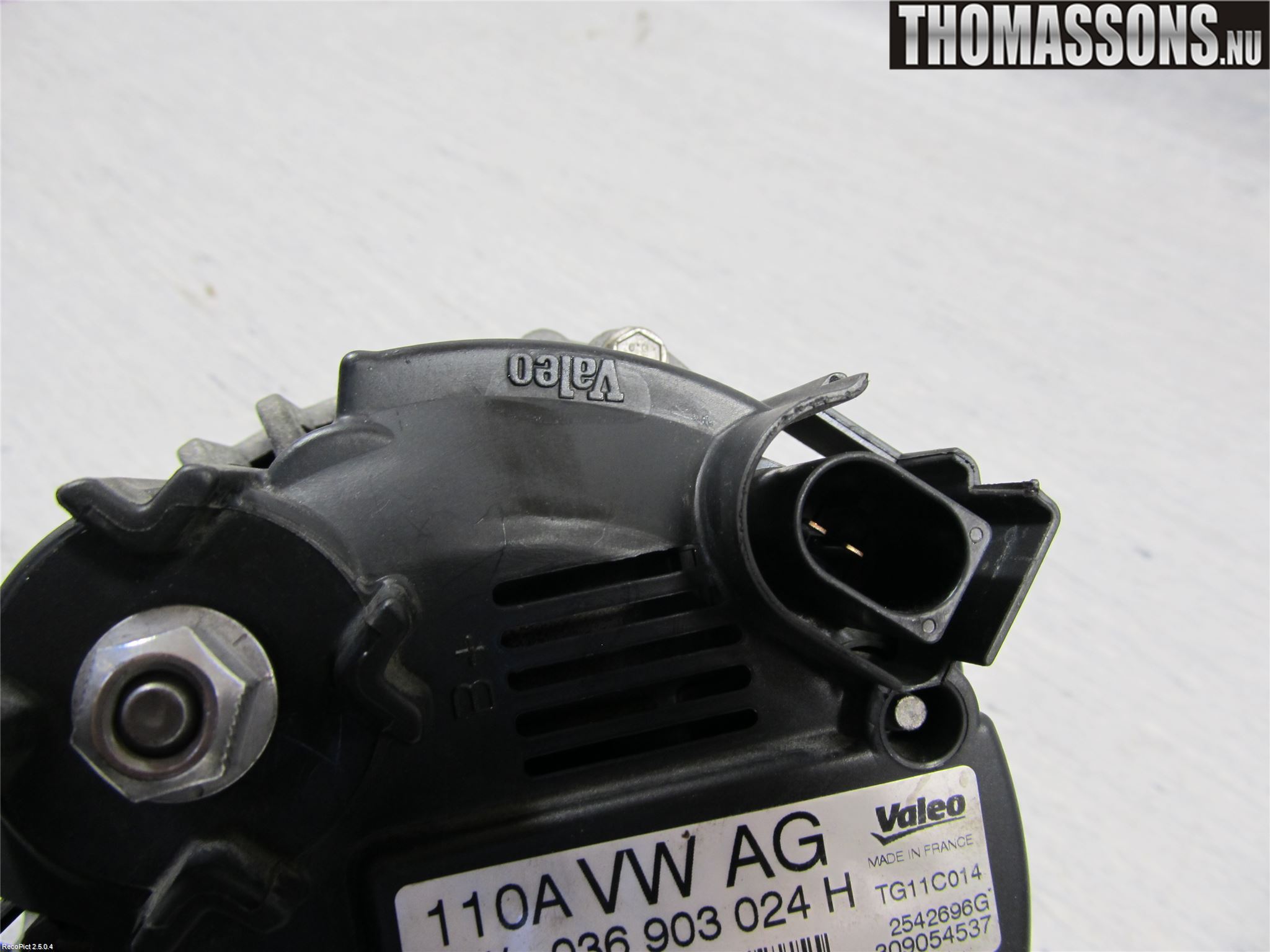 Volkswagen VW POLO 10-17 Dynamo