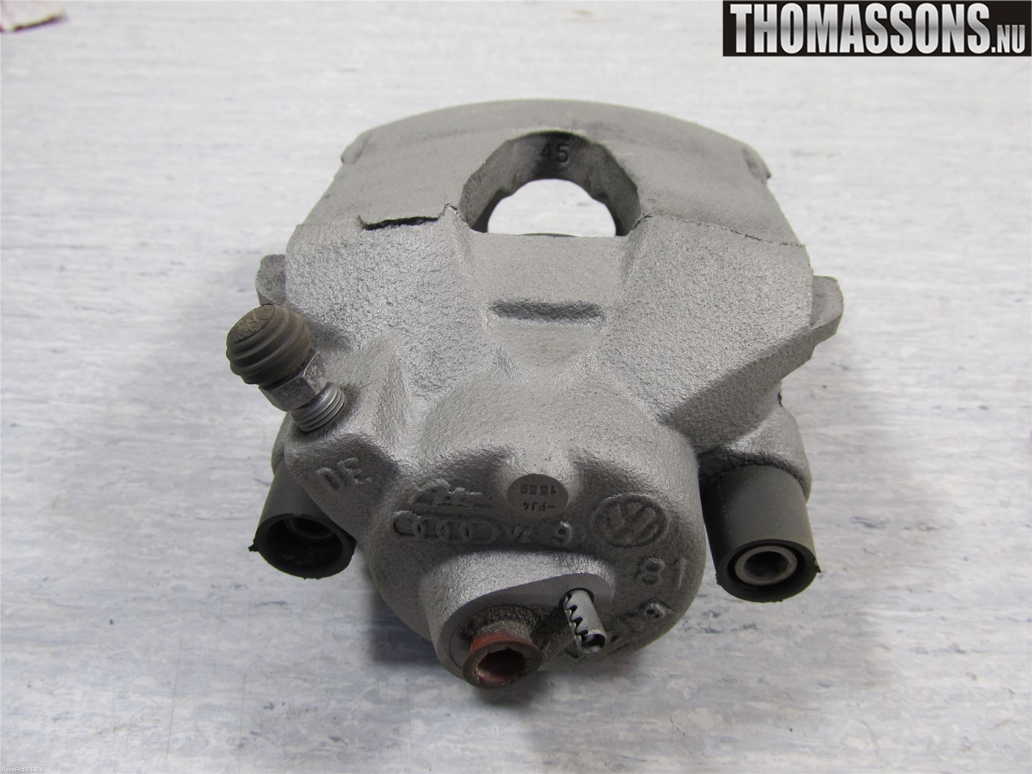 Volkswagen VW POLO 10-17 Bremsecaliper Foran Venstre