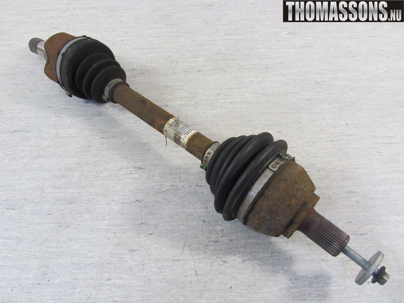 Ford FOCUS 08-11 Drivaksel Foran Kompl Venstre