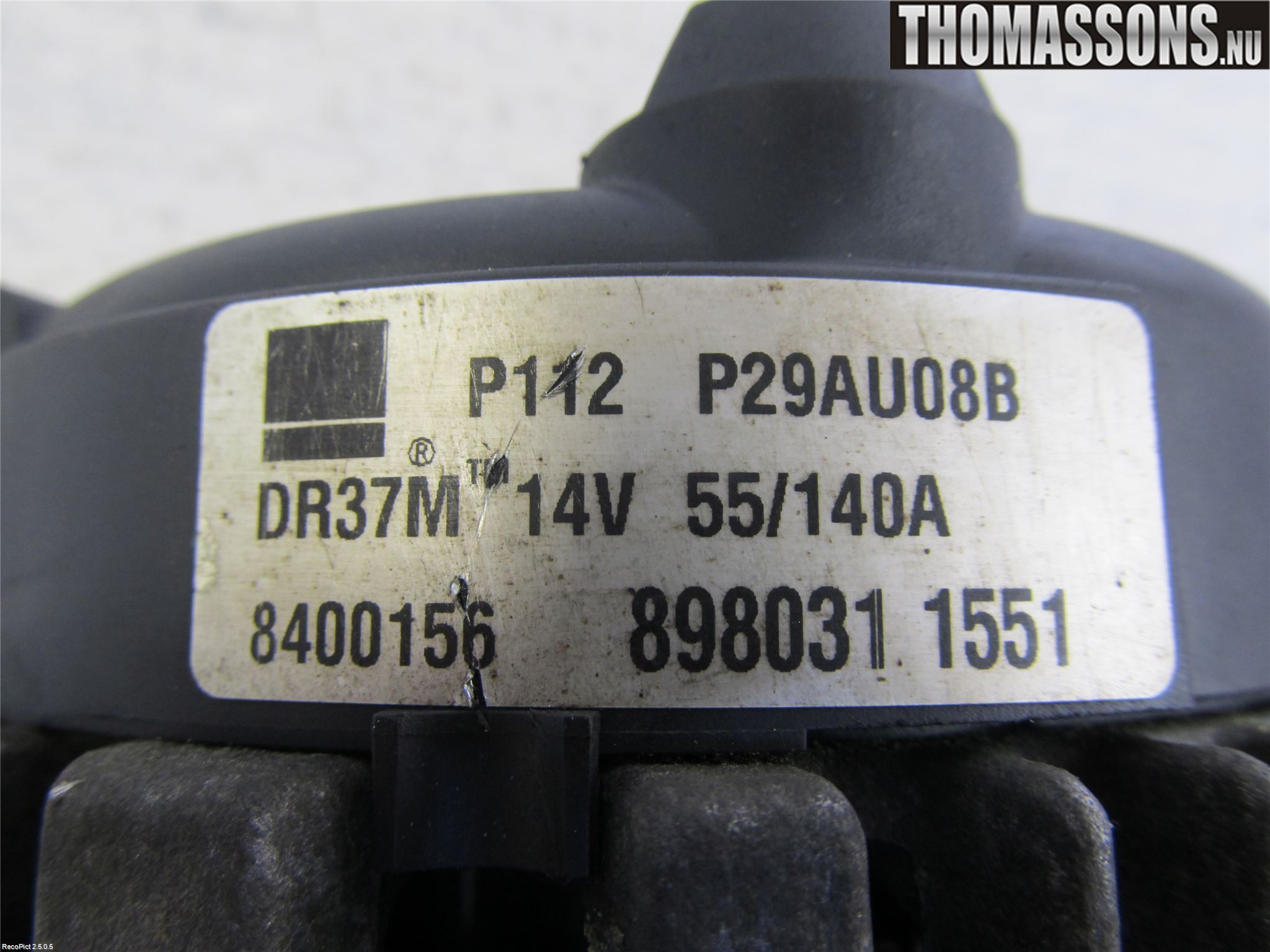 Opel ASTRA H 04-12 Dynamo