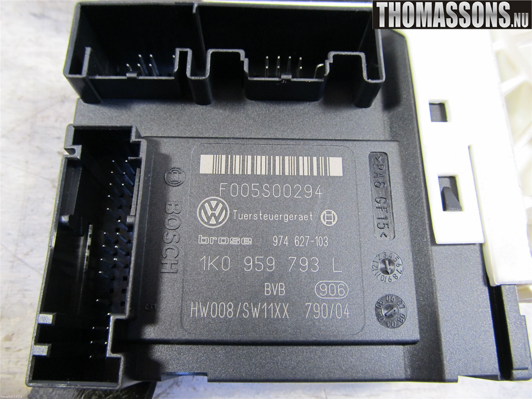 Volkswagen VW PASSAT 05-11 Vindusheismotor