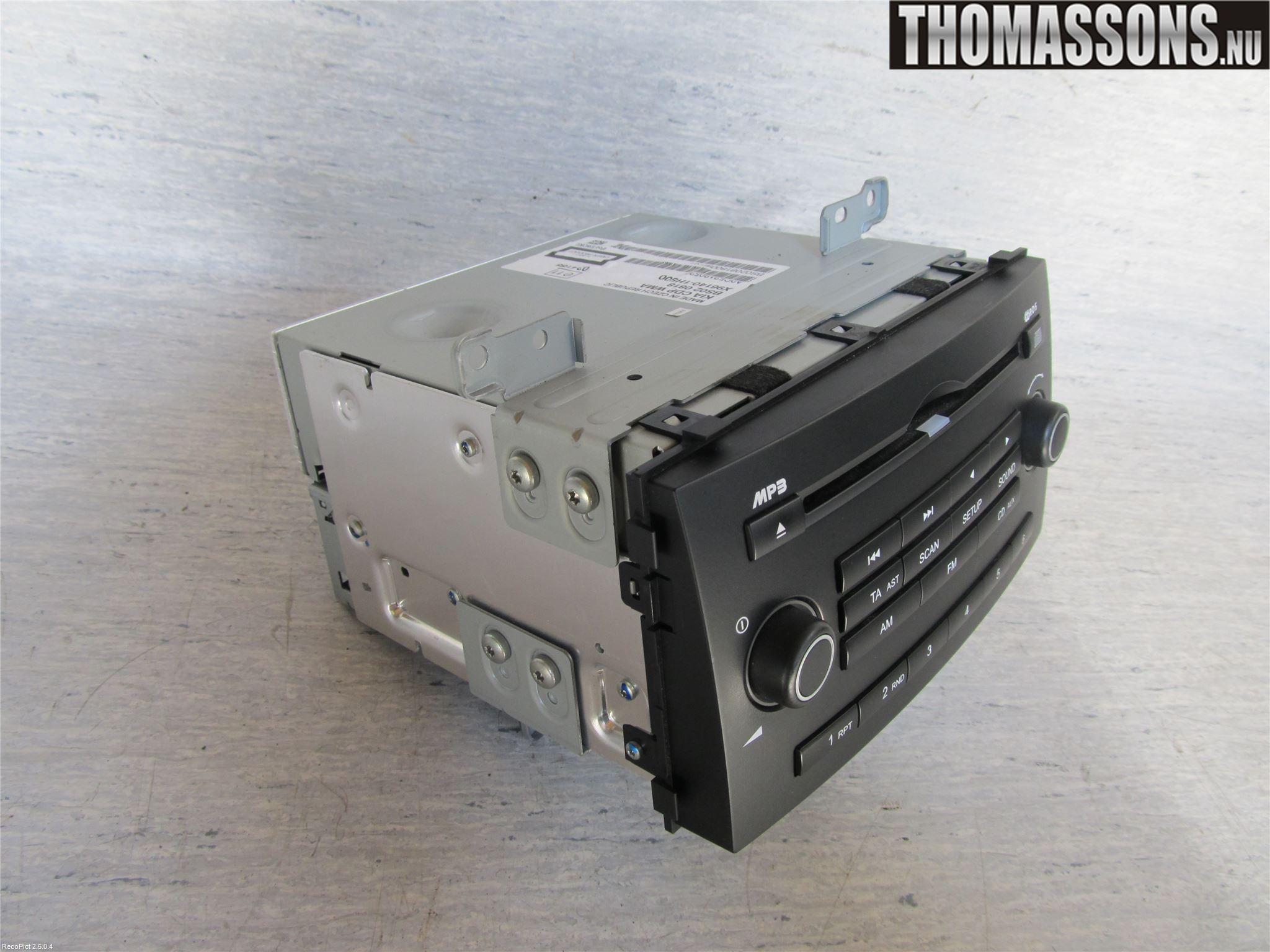 Kia CEED 06-12 Stereo Radio Med Cd