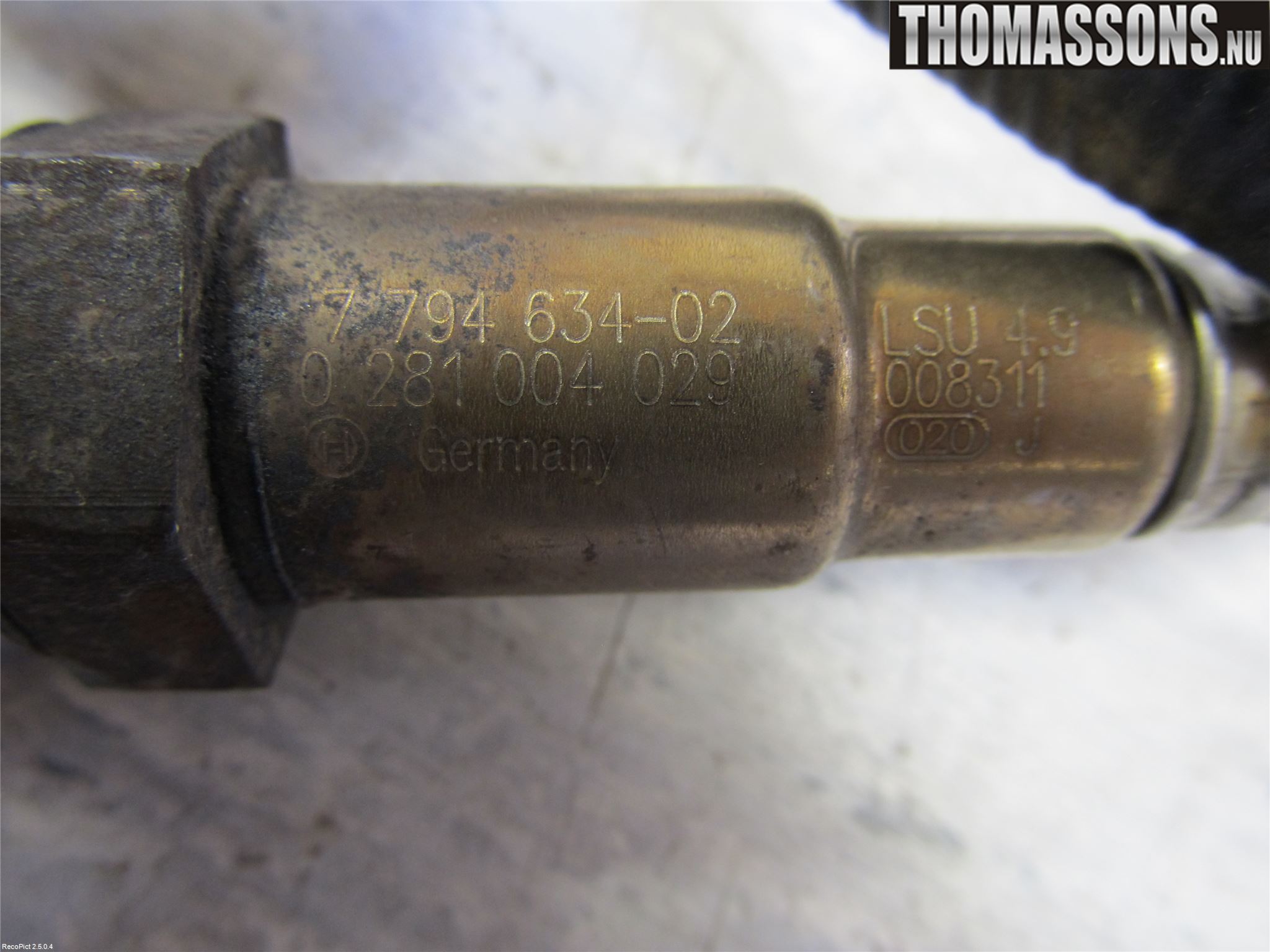 BMW 5 F10/F11/F18 09-17 Inns Lambdasonde