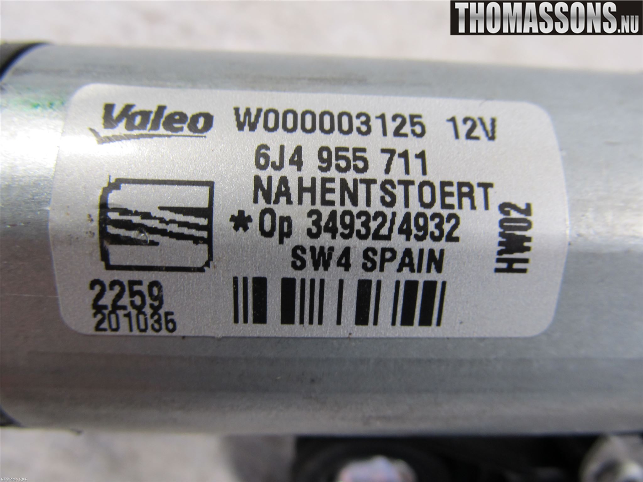 Seat IBIZA IV 08-16 Viskermotor Bakluke