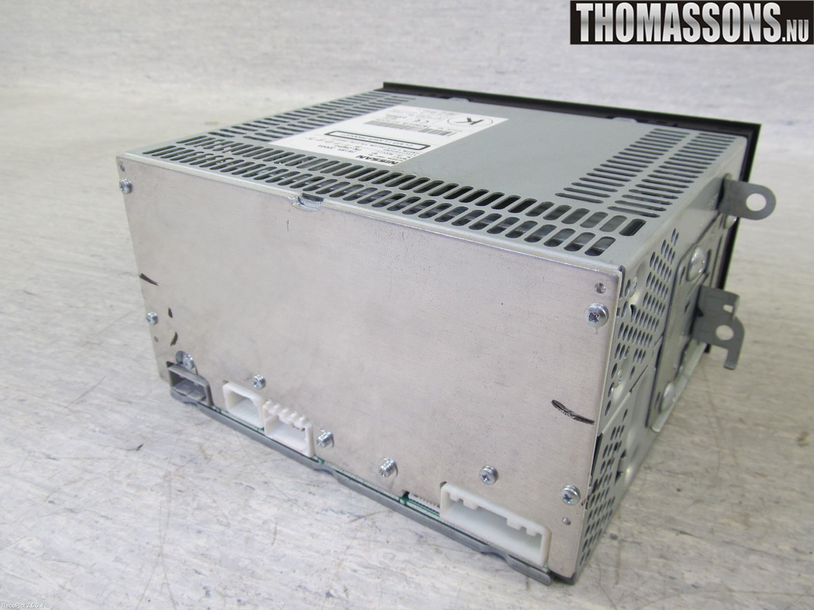 Nissan QASHQAI   07-10 Stereo Radio Med Cd