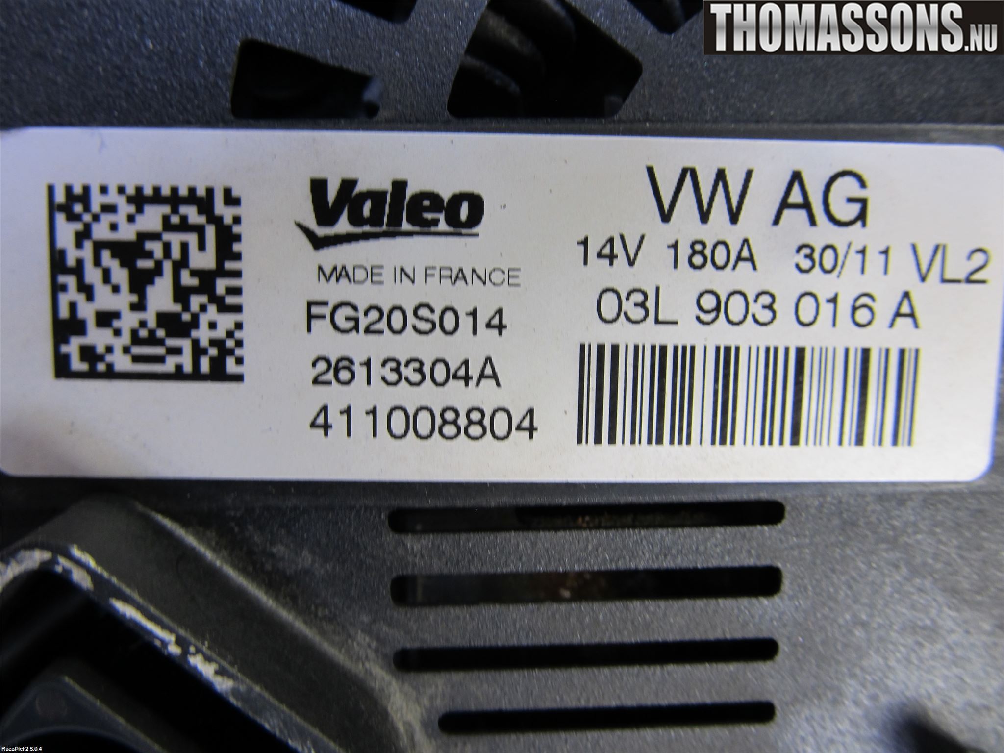 Audi A6/S6 4G 11-18 Dynamo