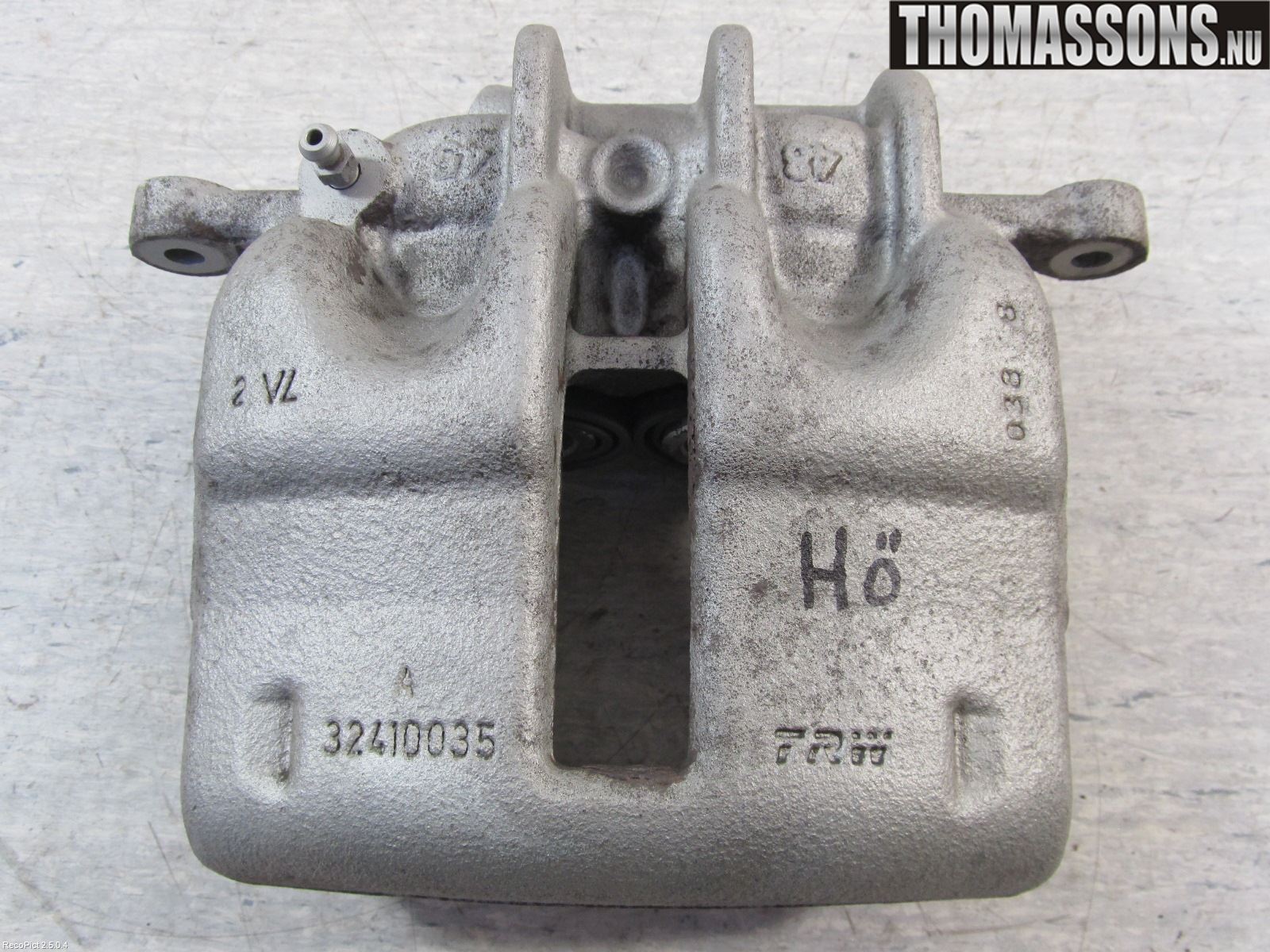 Citroen JUMPY 07-16 Bremsecaliper Foran Høyre