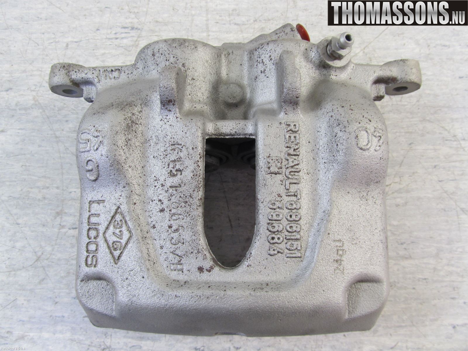 Opel VIVARO 01-14 Bremsecaliper Foran Venstre