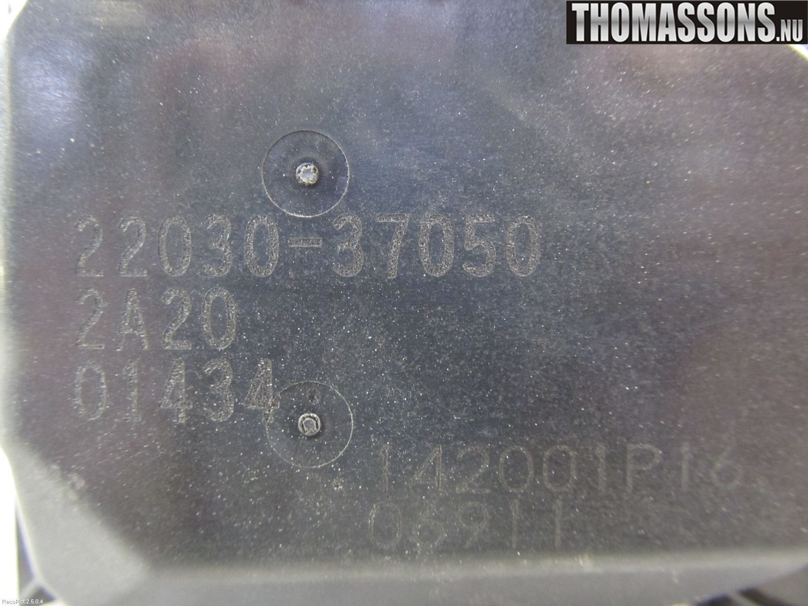 Toyota AVENSIS 09-15 Inns Spjeldhus