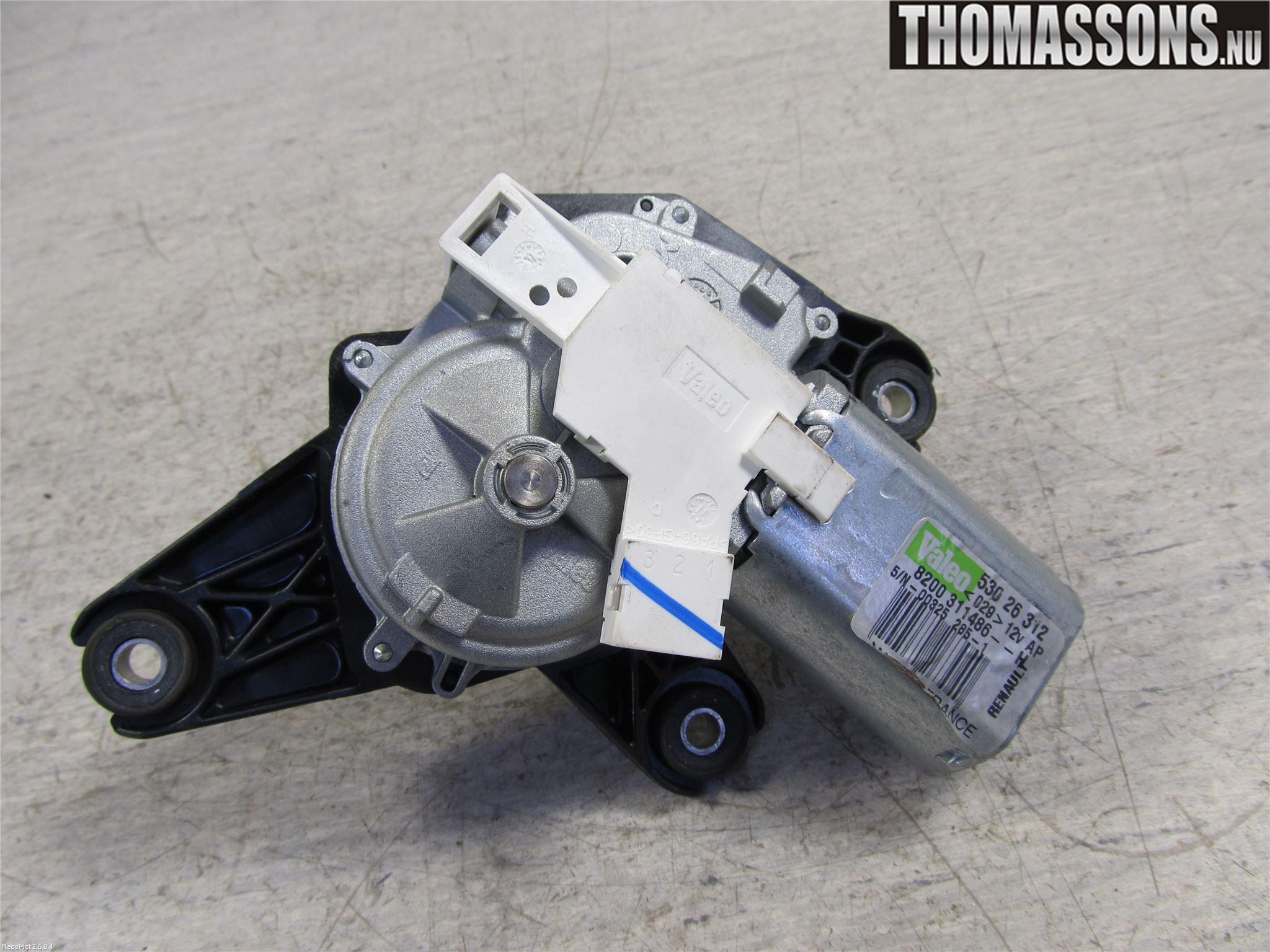 Renault CLIO III  09-12 Viskermotor Bakluke