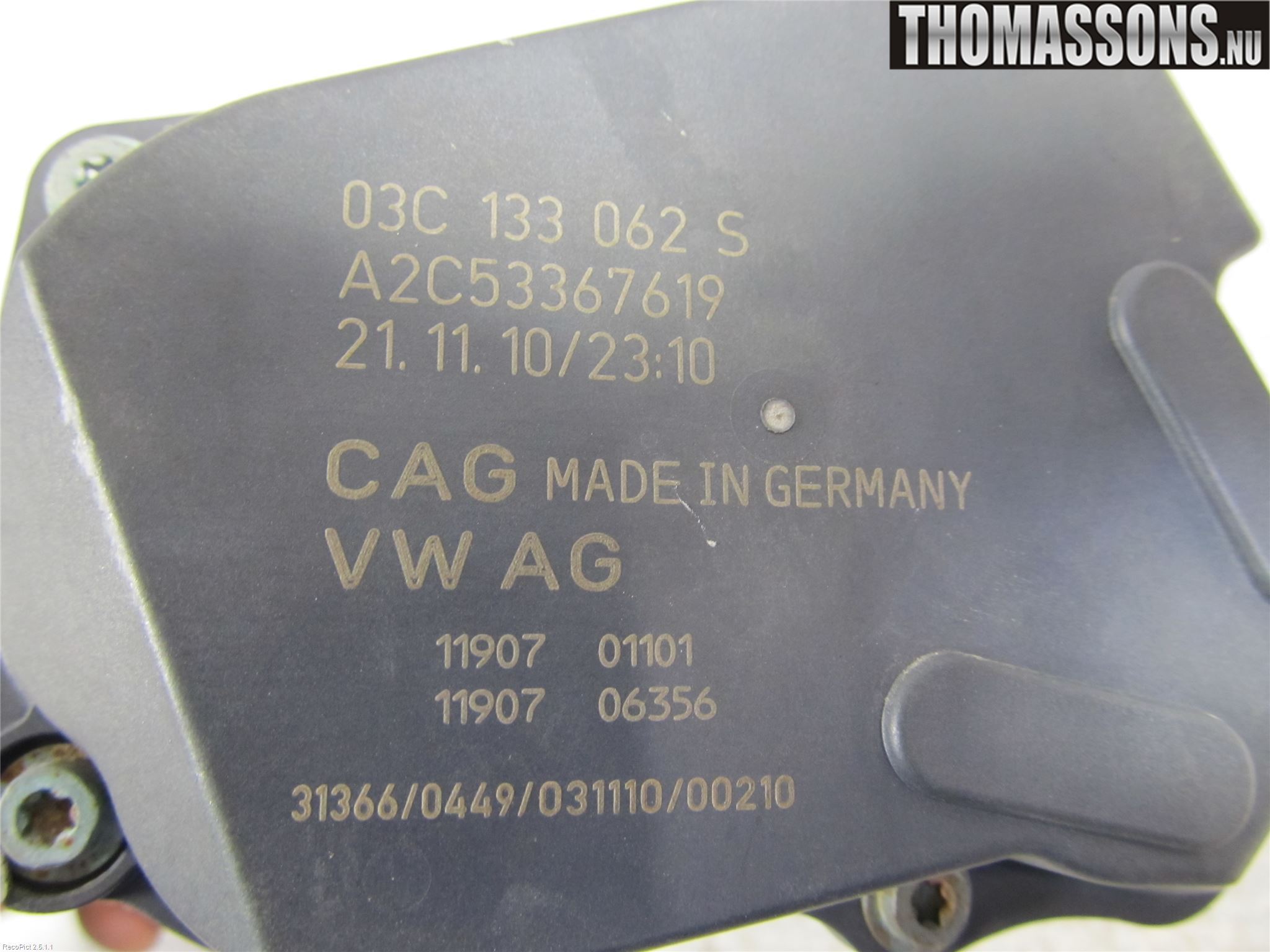 Volkswagen VW POLO 10-17 Inns Spjeldhus