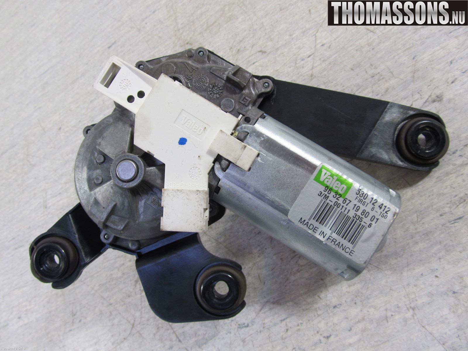 Citroen C5     05-08 Viskermotor Bakluke