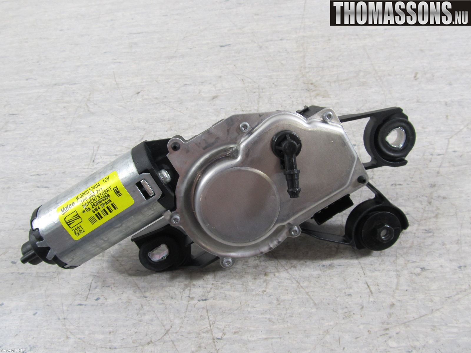 Seat LEON 06-12 Viskermotor Bakluke
