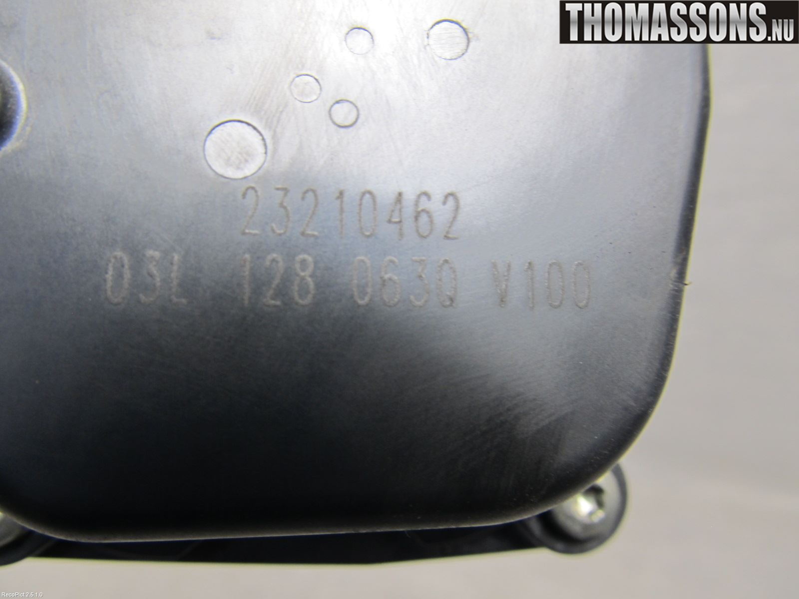 Volkswagen VW GOLF VI 09-13 Inns Spjeldhus