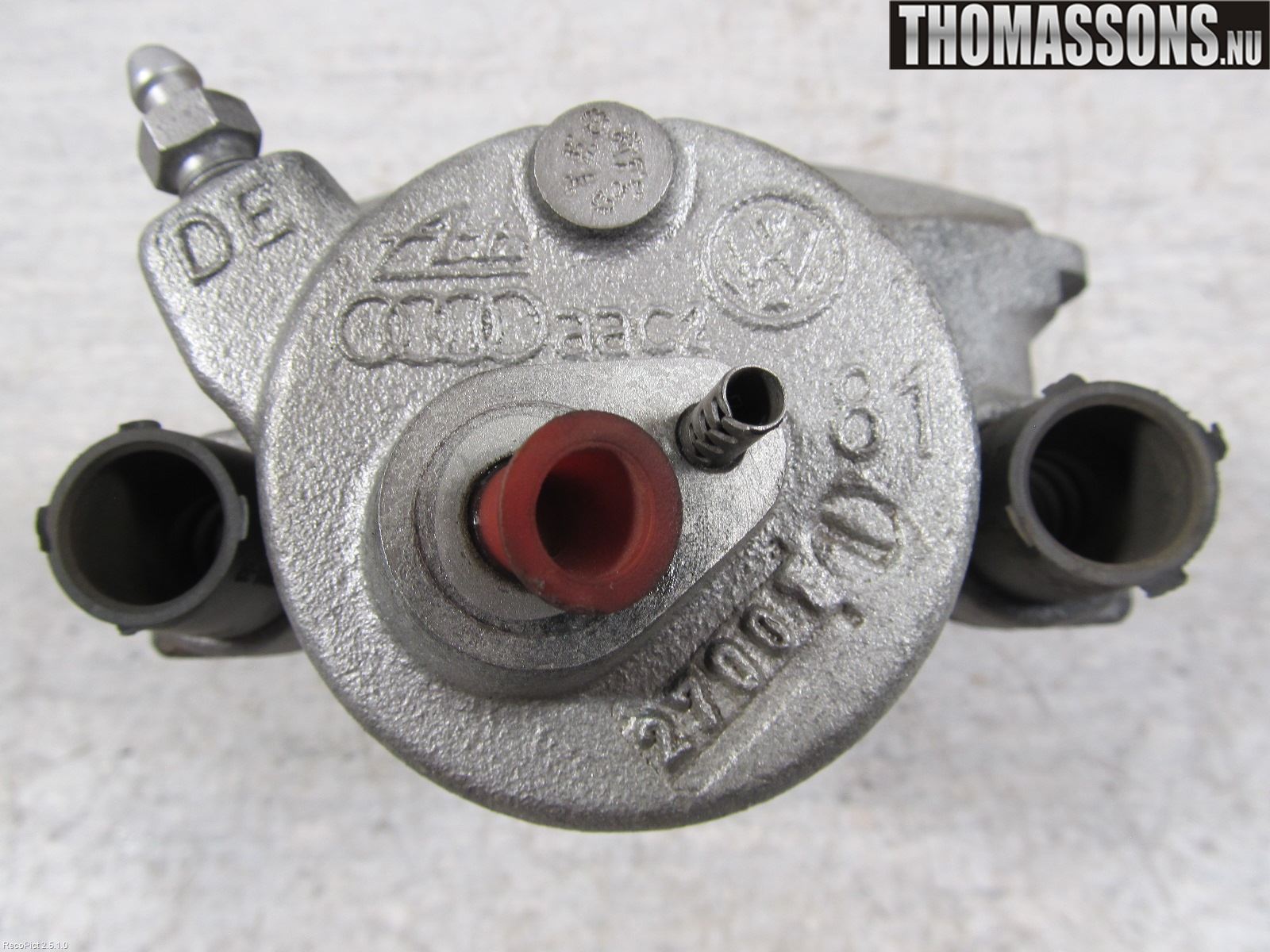 Volkswagen VW GOLF VI 09-13 Bremsecaliper Foran Venstre