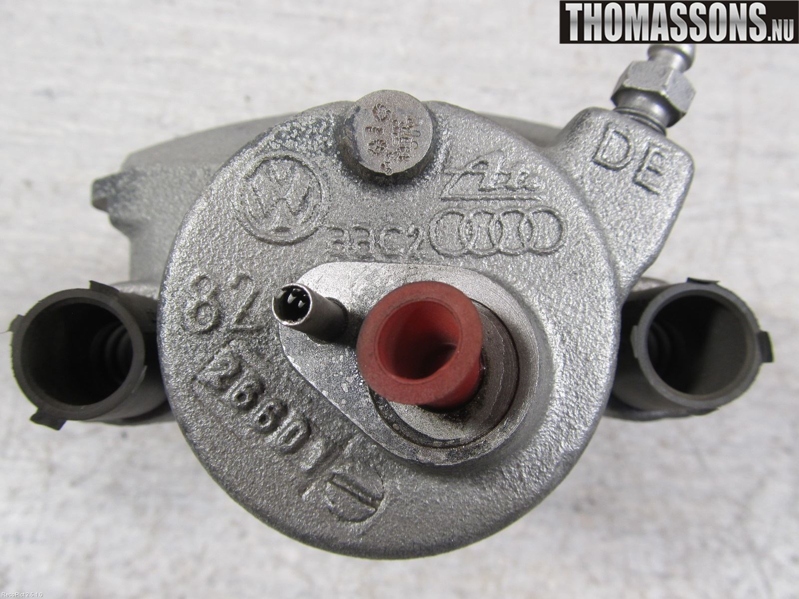 Volkswagen VW GOLF VI 09-13 Bremsecaliper Foran Høyre