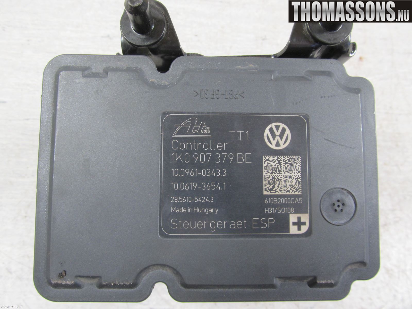 Volkswagen VW GOLF VI 09-13 Abs Hydraulikkaggregat
