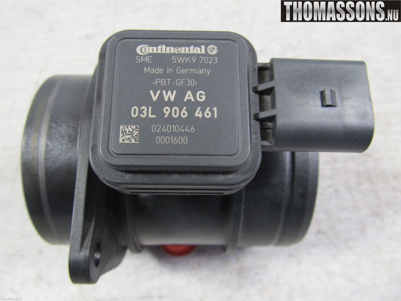 Volkswagen VW GOLF VI 09-13 Inns Luftmassemåler