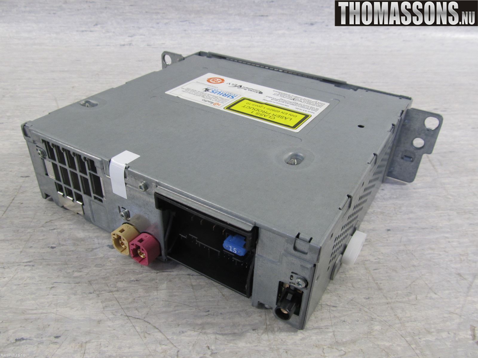 BMW 5 F10/F11/F18 09-17 Stereo Radio Med Cd