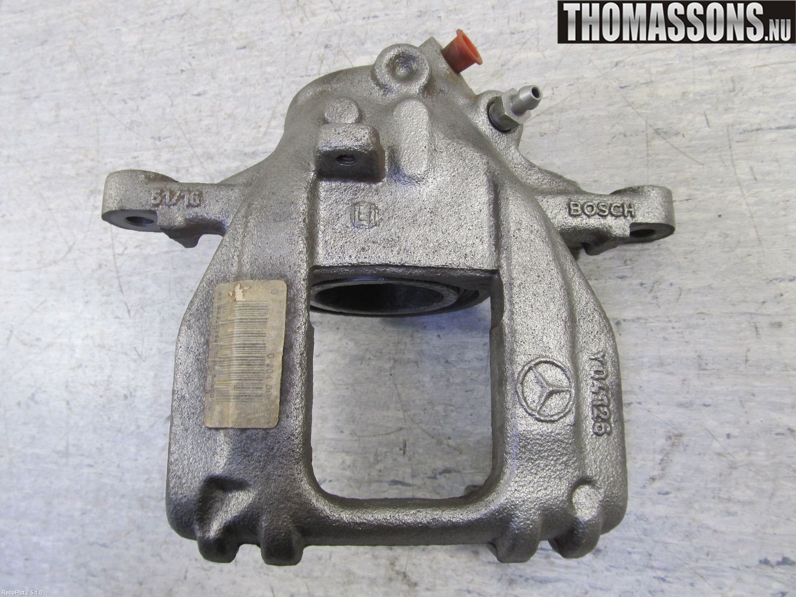 Mercedes-Benz MB SPRINTER (W906) 06-18 Bremsecaliper Bak Venstre
