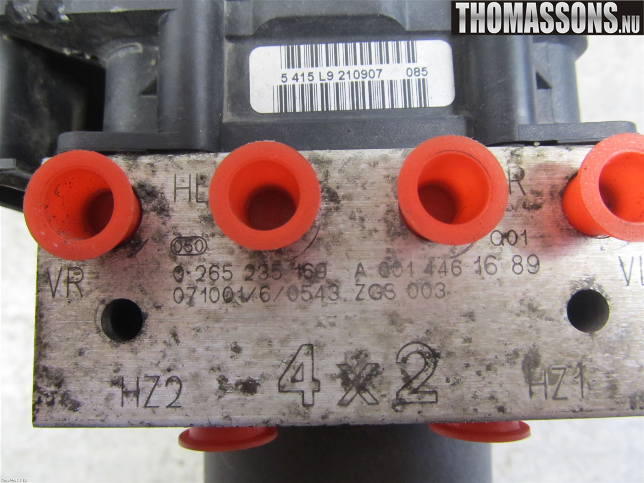 Mercedes-Benz MB VITO/VIANO (W639) 04-14 Abs Hydraulikkaggregat
