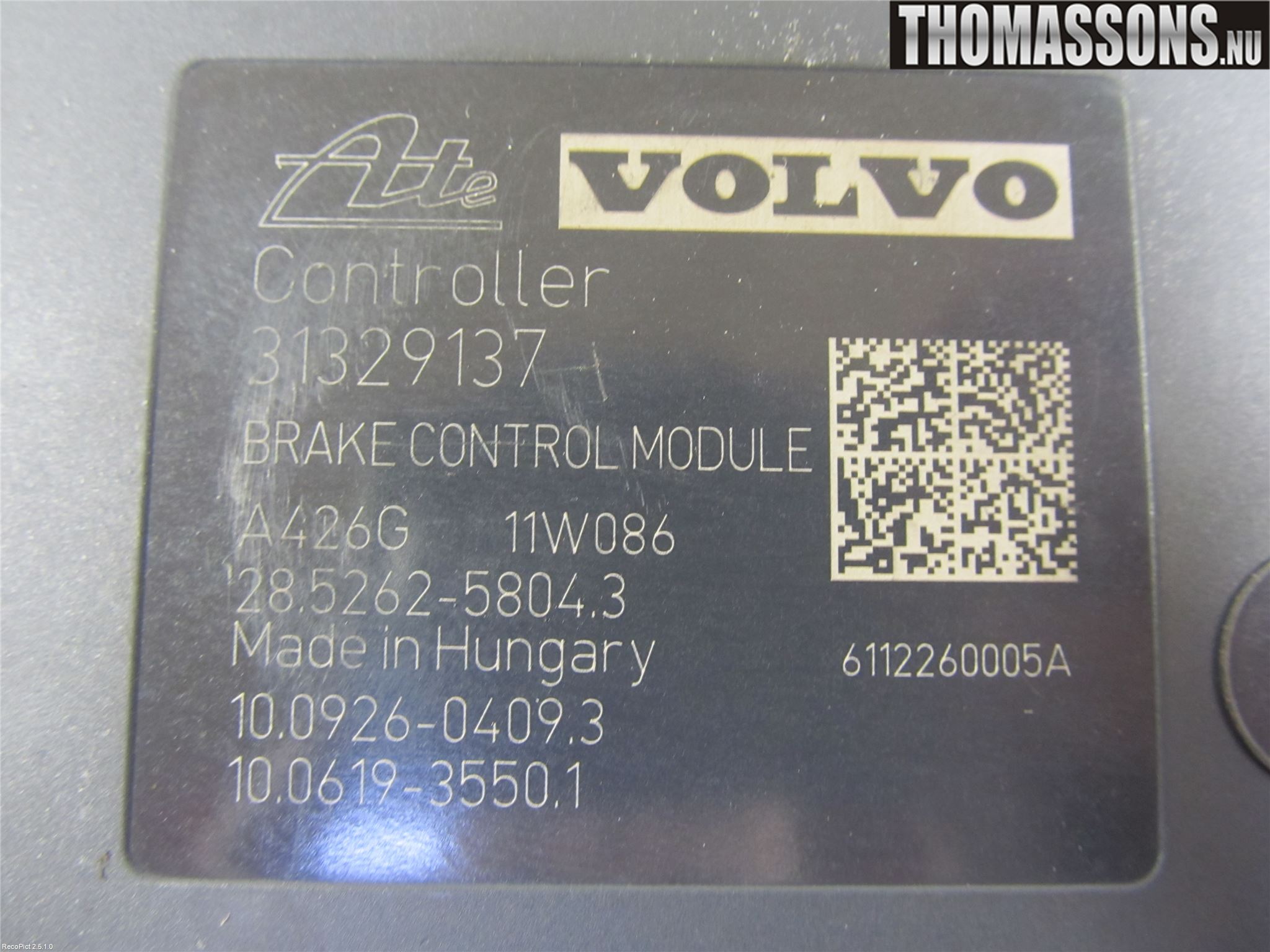 Volvo V60 11-13 Abs Hydraulikkaggregat