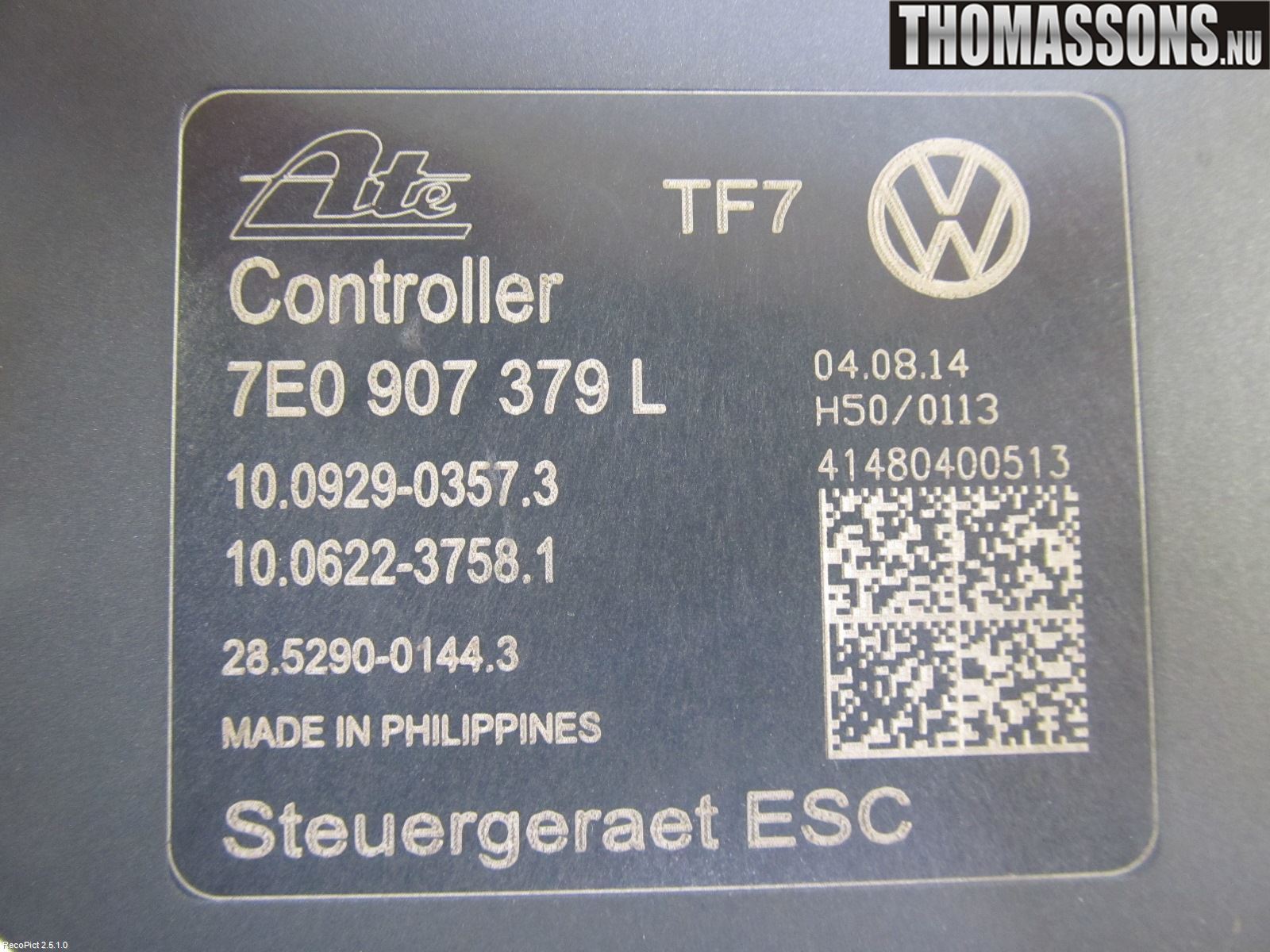 Volkswagen VW TRANSP/CARAVELLE (T5) 04-15 Abs Hydraulikkaggregat