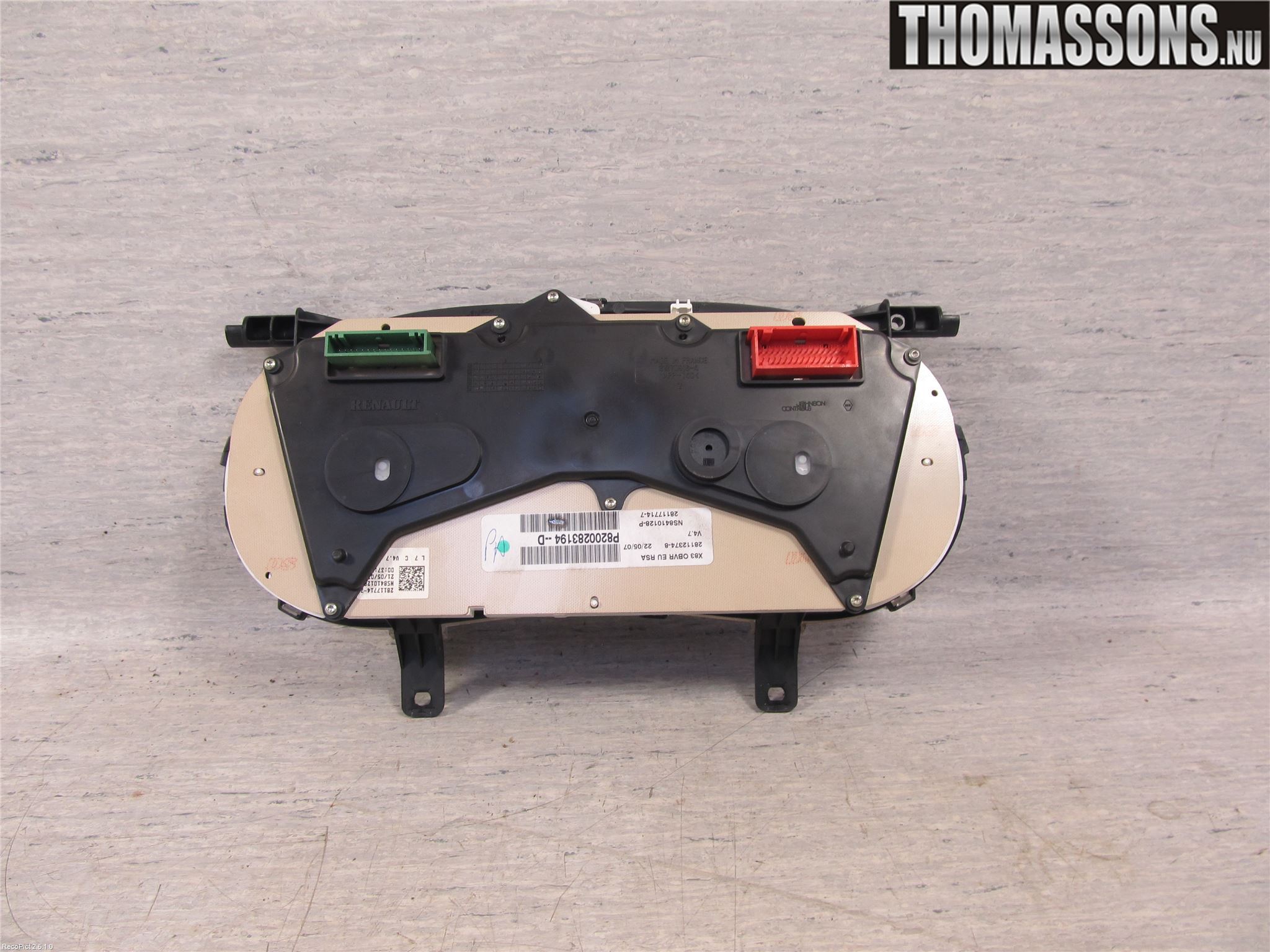 Nissan PRIMASTAR Instr Kombinert