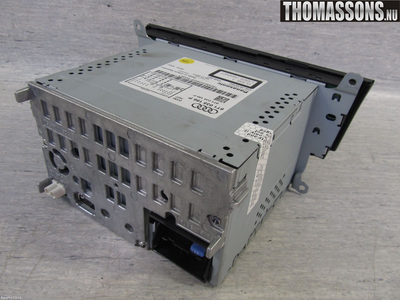 Audi A4/S4 08-11 Stereo Radio Med Cd