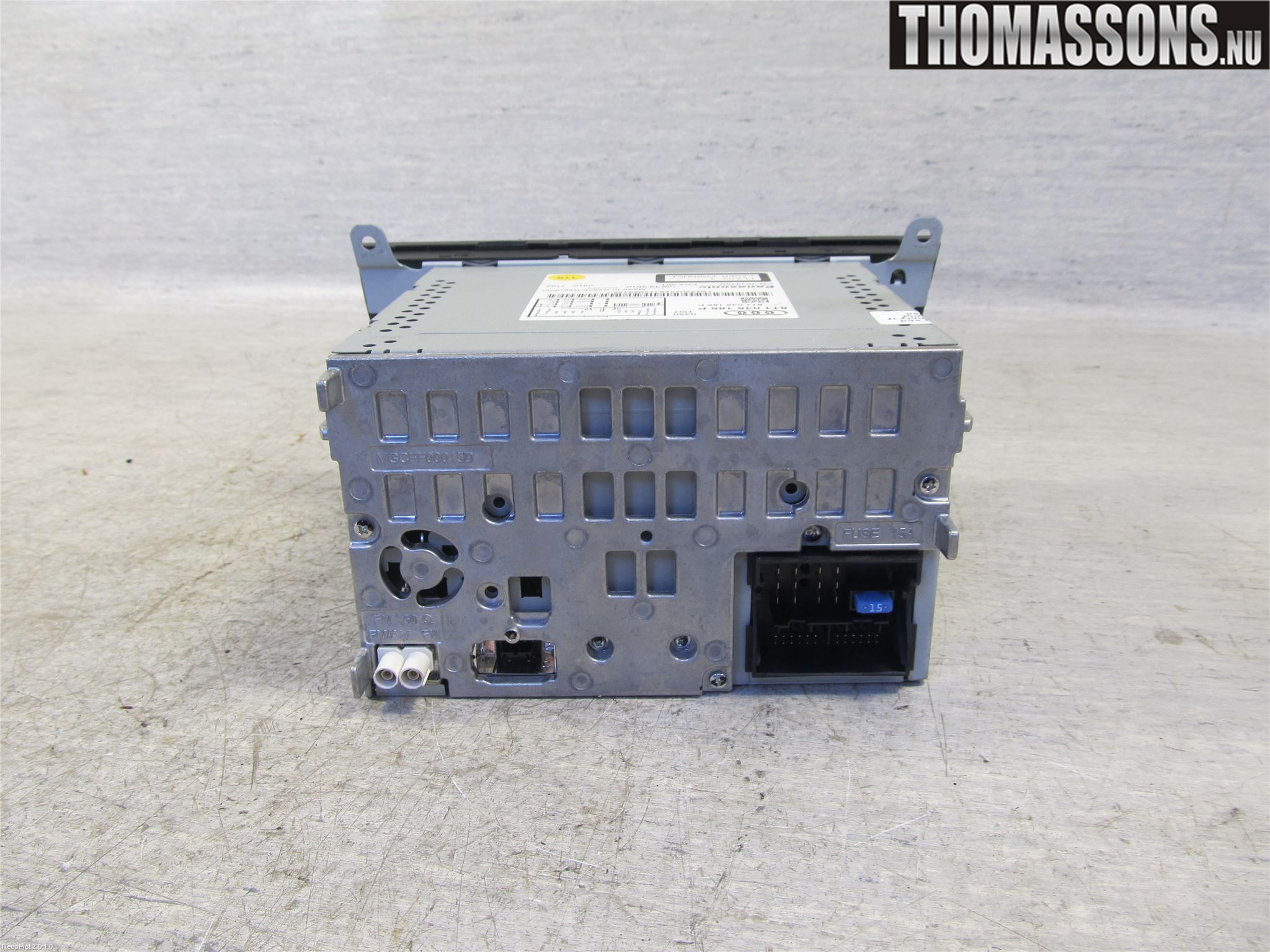 Audi A4/S4 08-11 Stereo Radio Med Cd