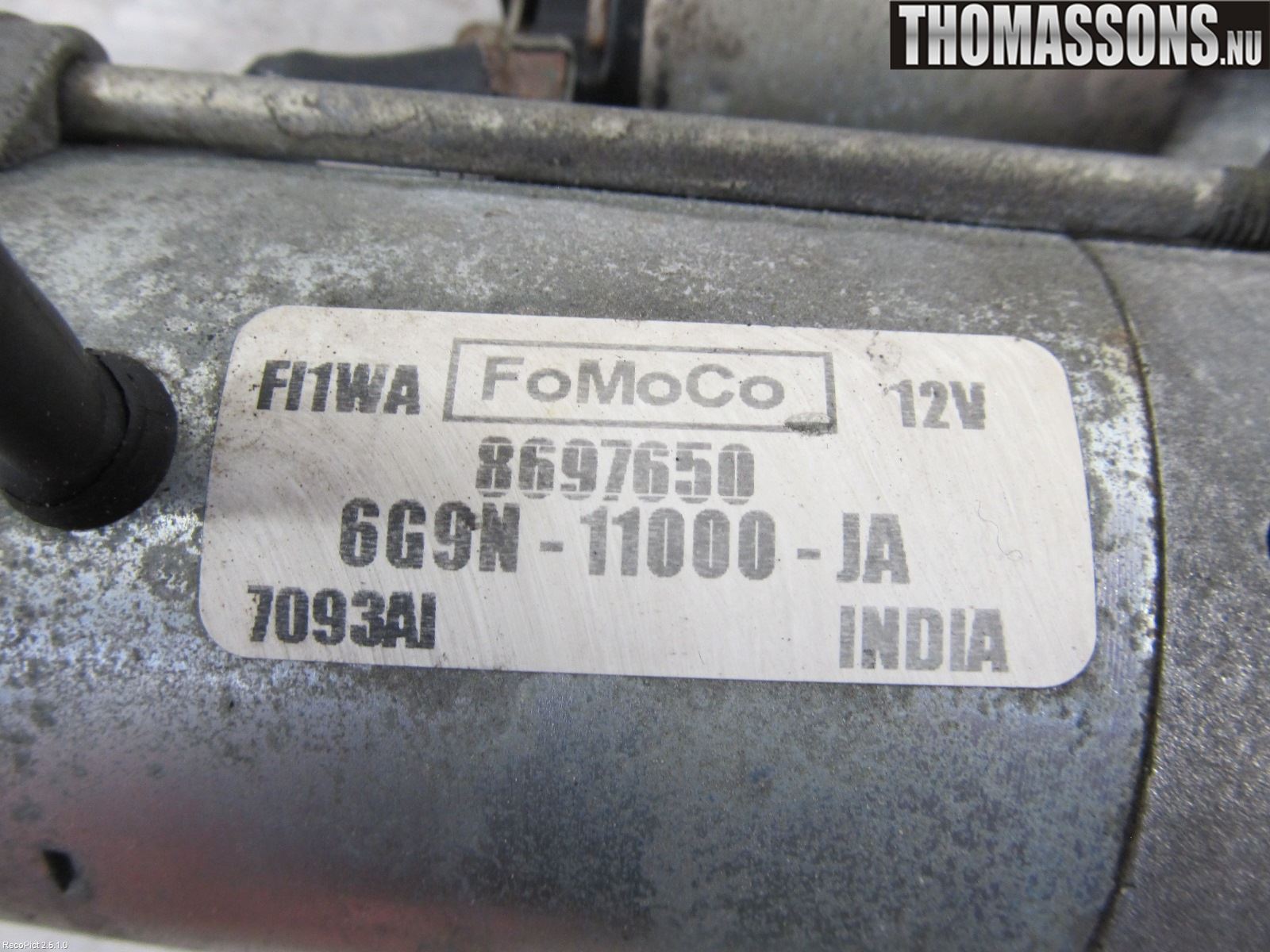 Volvo V70 05-08 Startmotor
