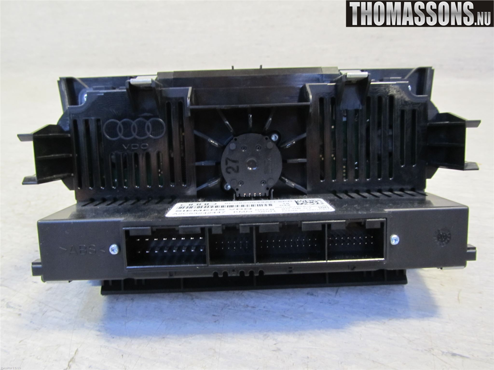 Audi A3/S3 05-13 Varme Ac Betjening-Display