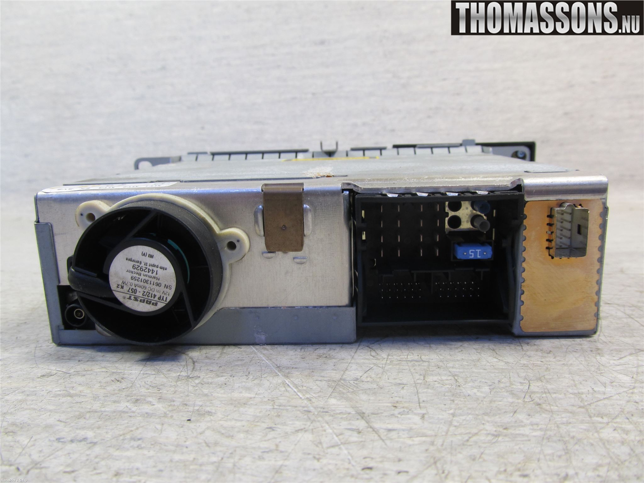 BMW 5 E60/61 Sed/Tou 02-10 Stereo Radio Med Cd
