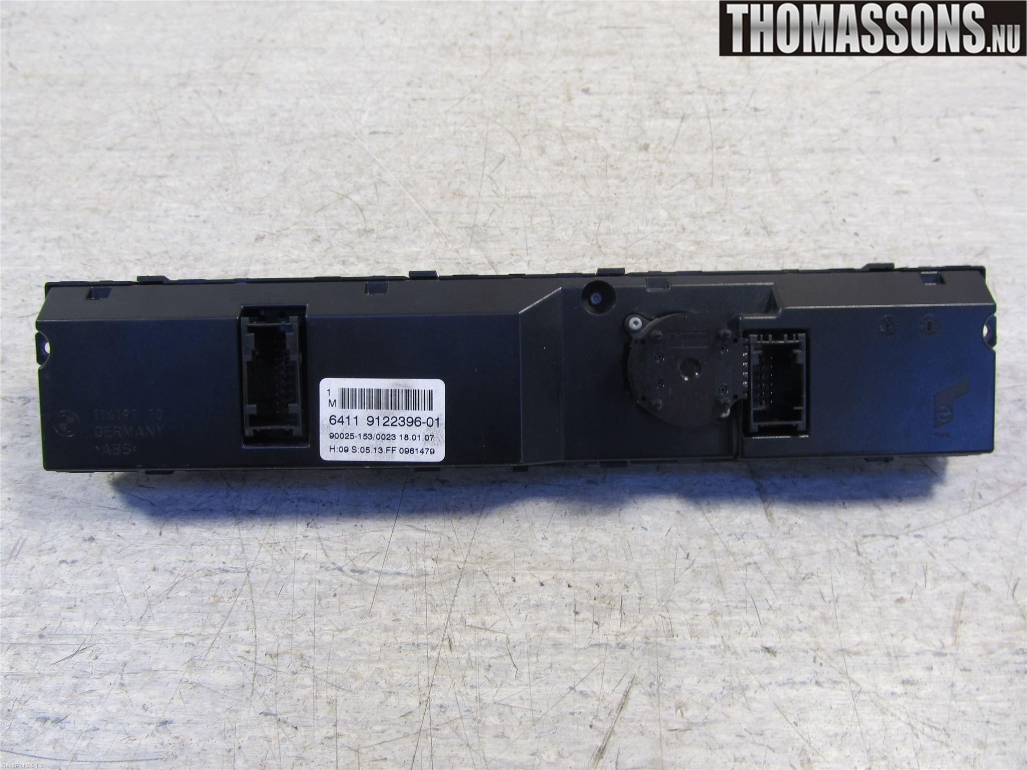 BMW 5 E60/61 Sed/Tou 02-10 Varme Ac Betjening-Display
