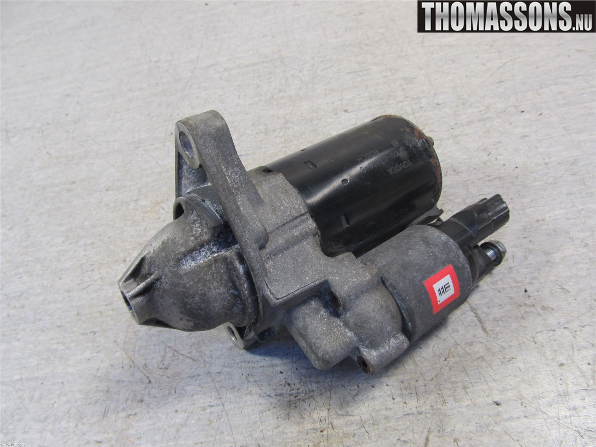 Toyota AURIS 10-12 Startmotor