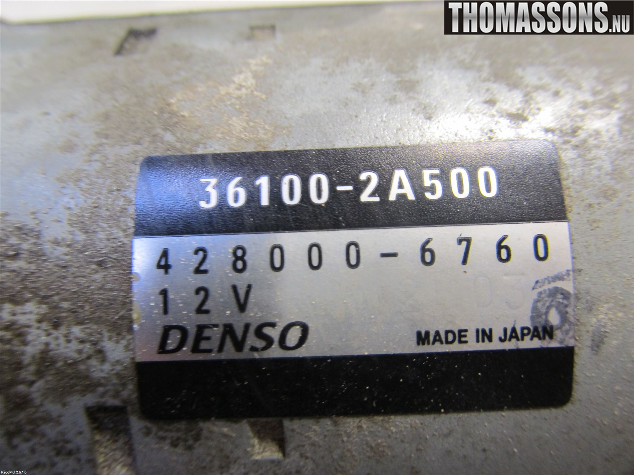 Kia CEED 06-12 Startmotor Diesel