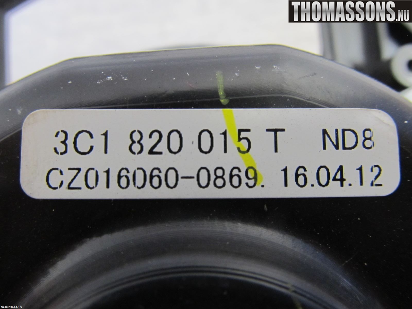 Volkswagen VW TIGUAN 07-16 Varme Ac Varmeapparatvifte