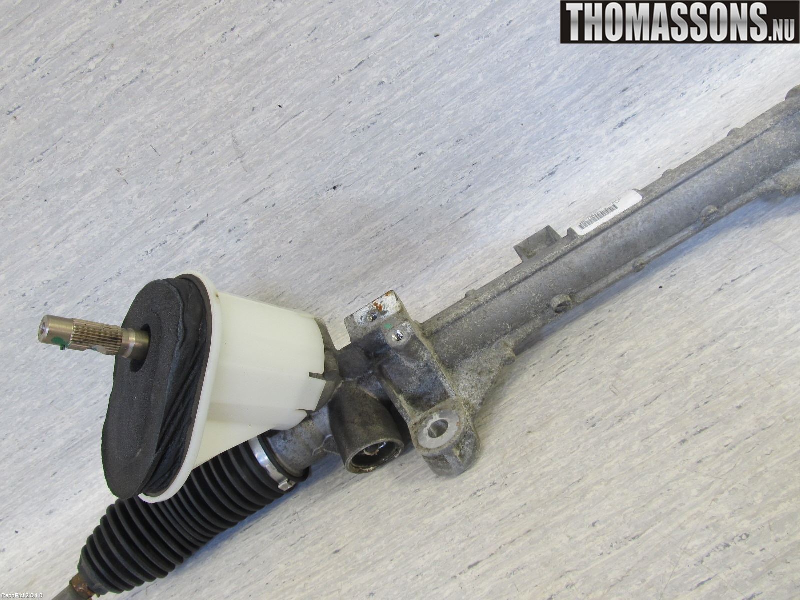 Renault MEGANE III 09-15 Servo Snekke - Tannstang