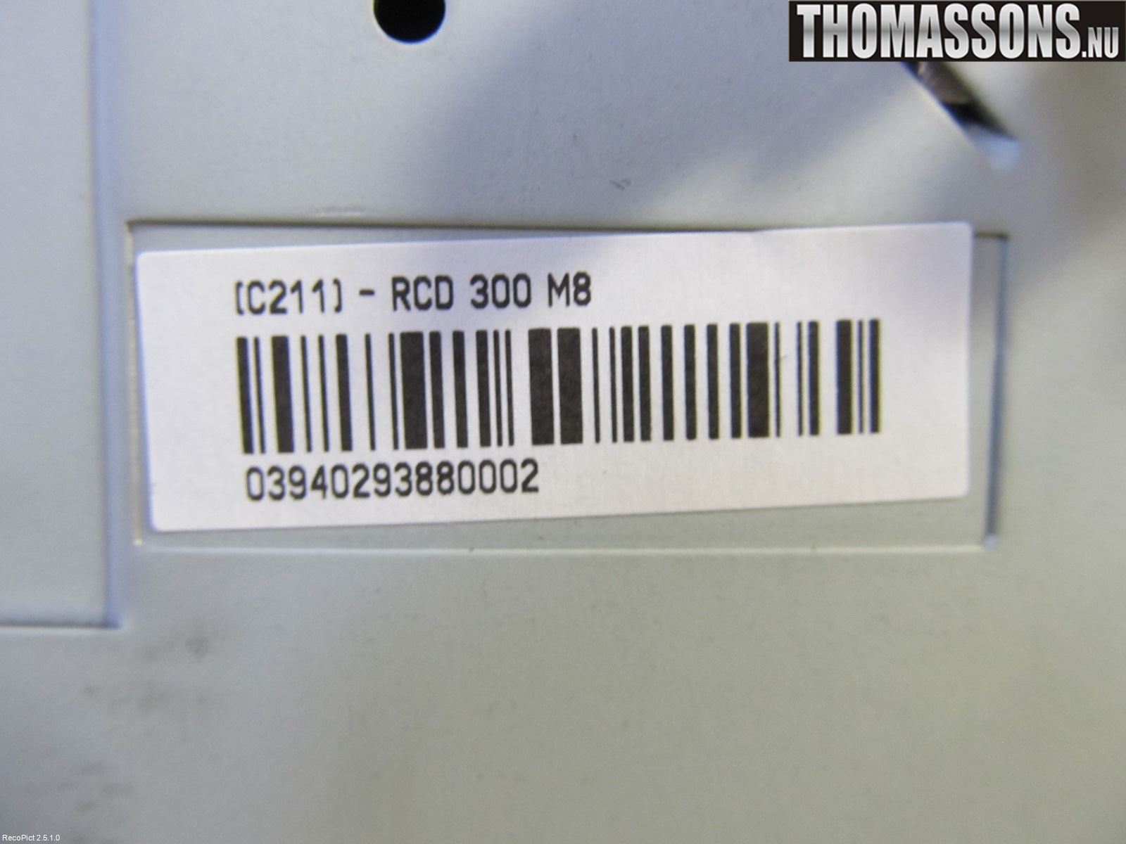 Volkswagen VW PASSAT 05-11 Stereo Radio Med Cd