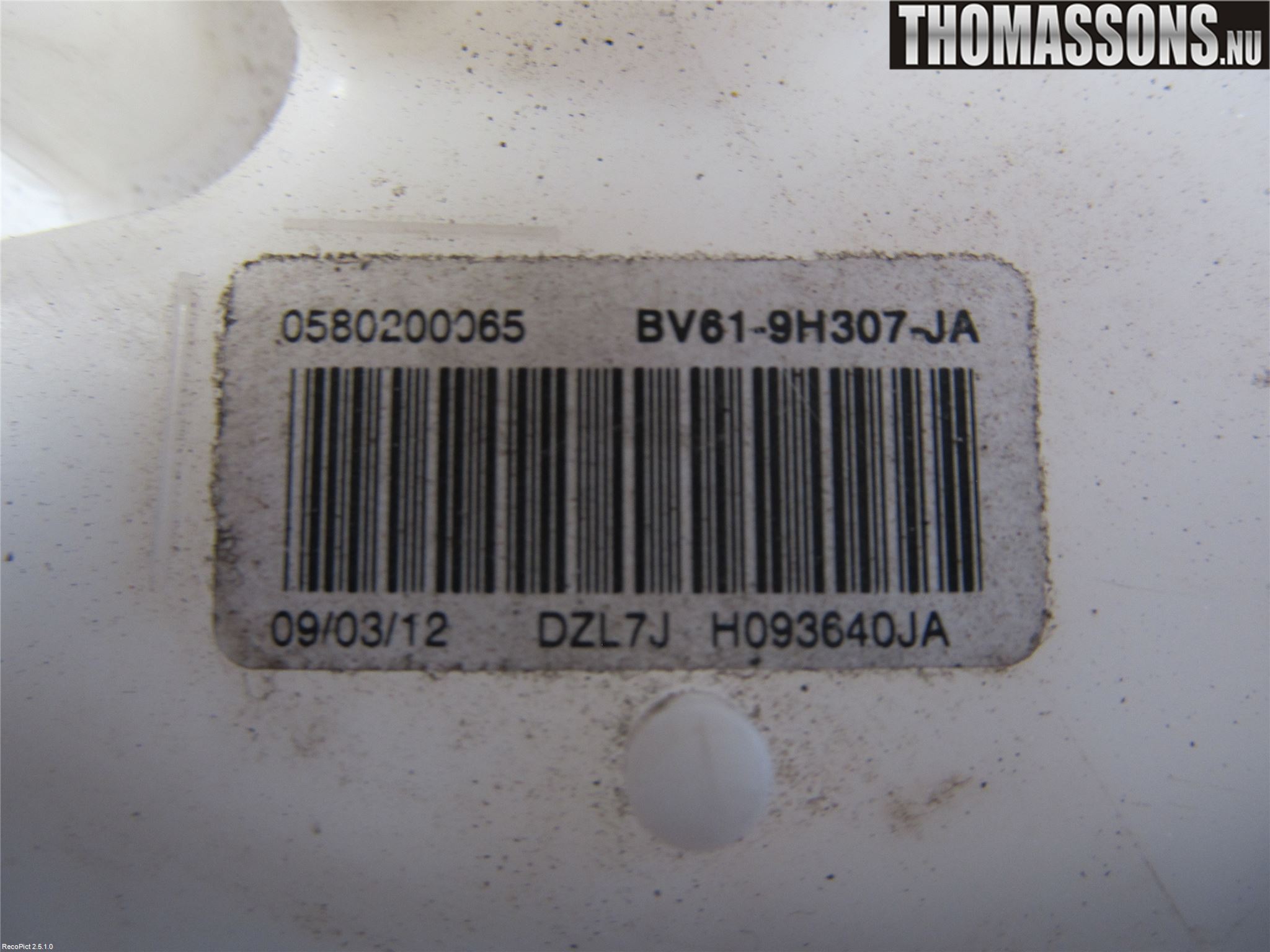 Ford FOCUS 11-14 Drivstoffpumpe Fødepumpe El