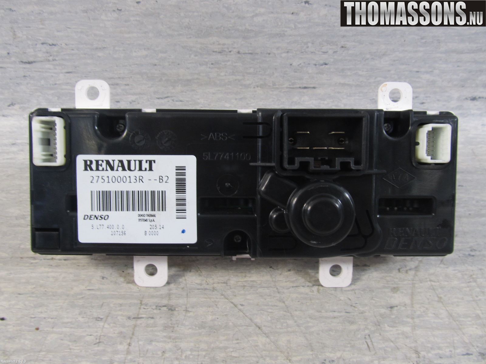 Renault MASTER III  10-14 Varme Ac Betjening-Display